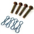 thumbnail image 1 of Qty (4) Genuine MTD 738-04155 + 714-04040 Shear Pins & Clips, 1 of 1