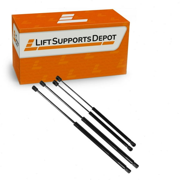 Qty 4 Gm Chevrolet Suburban Tahoe Gmc Yukon 05 to 06 2- Liftgate Window Supports New for SUV Gas Shock Strut Lift Supports Depot PM3056Kit-a