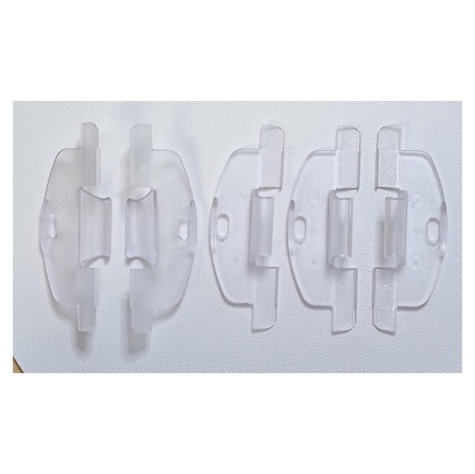 Qty 5 Handle for Literise Cordless Shade Douglas Duette, Shade (Clear, Pack