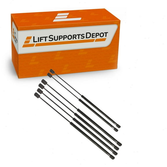 Qty 6 Compatible with Chevrolet Express 1500 2500 3500 2003 to 2023 All Compartments Lift New for Van Gas Shock Strut - Lift Supports Depot PM1114-15KIT-a
