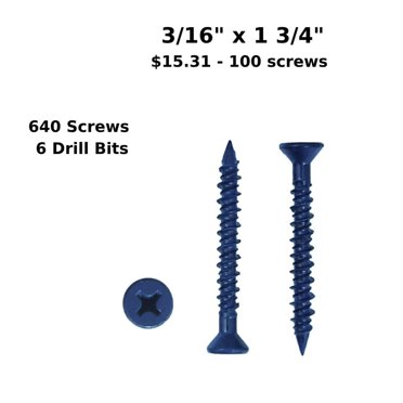 #8 X 3/4 Phillips Flat Head Wood Screws – 316 Marine Stainless Steel, Qty 50