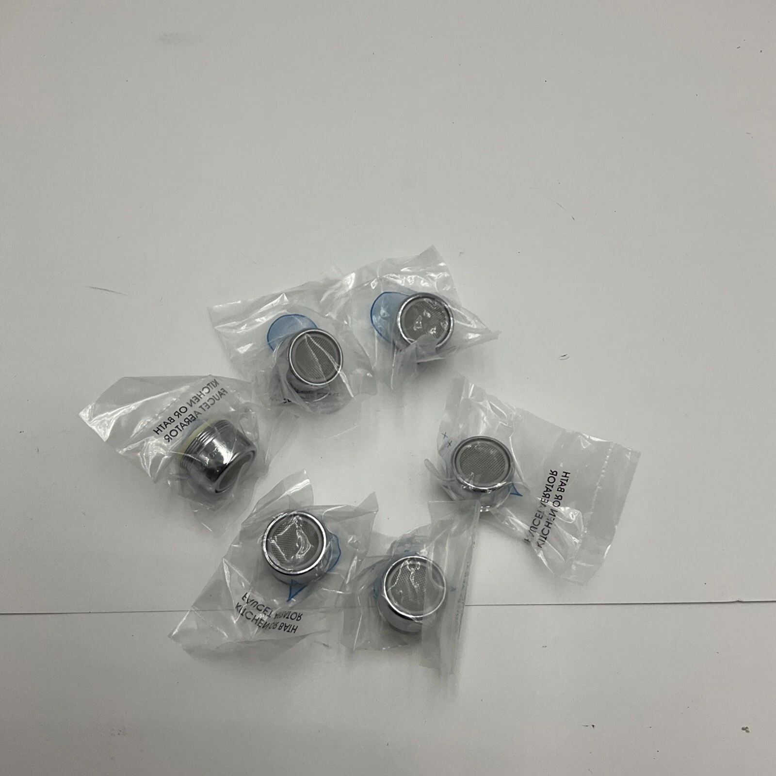 (Qty Six!) Am Conservation 1.5 Gpm Bath Kichten Faucet Dual Threaded Aerator
