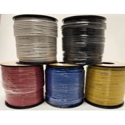 Qty5 Rolls of Remote Primary turn on Wire 18GA 250ft ea 100% OFC High Quality