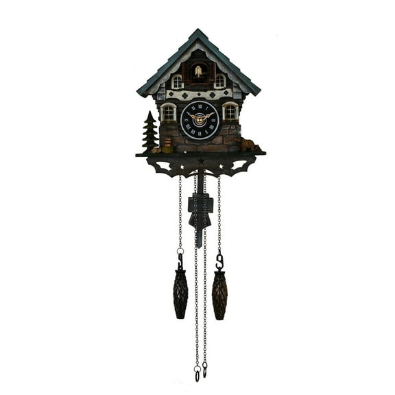Qtz Cuckoo Clock - Chalet Style
