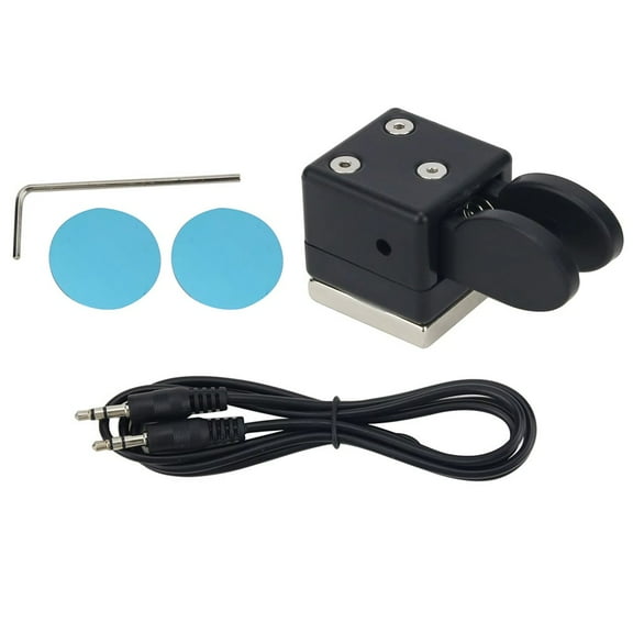 Qu-21C Cw Key Morse-Code Paddle Cw Key Automatic Short Wave Receiver With Magnetic Bottom Seat Mini Dual Paddle Key