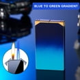 thumbnail image 1 of QuLuJing Fathers Day Gift Ideas, Flame Lighter Switchable torch Lighter and Soft Flame Lighter 2 In 1 Refillable Butane Gradient Lighter, 1 of 8