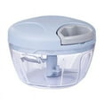 thumbnail image 1 of QuLuJing Manual Pull Food Chopper Hand Pull String Garlic Chopper for Kitchen Easy Cleaning Food Processor for onions Garlic Carrots Tomato Meat with Stainless Steel, Kitchen Tools and Gadgets, 1 of 6