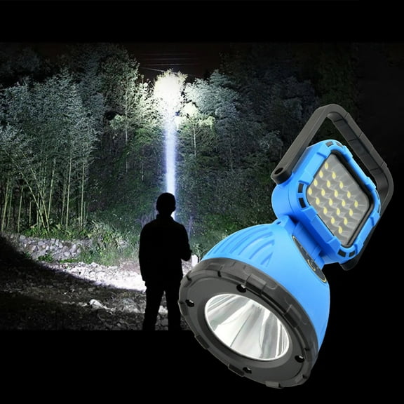 QuLuJing Multifunctional Led Solar Outdoor USB Rechargeable Portable Light Work Light Emergency Light inspection Light, Summer Clearance