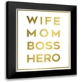 thumbnail image 1 of Quach, Anna 12x14 Black Modern Framed Museum Art Print Titled - Boss Mom, 1 of 5