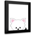 thumbnail image 1 of Quach, Anna 12x14 Black Modern Framed Museum Art Print Titled - Peek-A-Boo II, 1 of 5