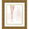 thumbnail image 1 of Quach, Anna 12x14 Gold Ornate Wood Framed with Double Matting Museum Art Print Titled - Visions, 1 of 4