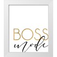 thumbnail image 1 of Quach, Anna 20x23 White Modern Wood Framed Museum Art Print Titled - Boss Mode, 1 of 4