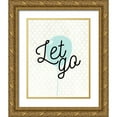 thumbnail image 1 of Quach, Anna 20x24 Gold Ornate Wood Framed with Double Matting Museum Art Print Titled - Let Go, 1 of 4