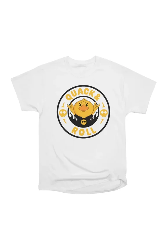 Quack And Roll T-Shirt Tee Gift For Him Merch For Her Apparel For Friend