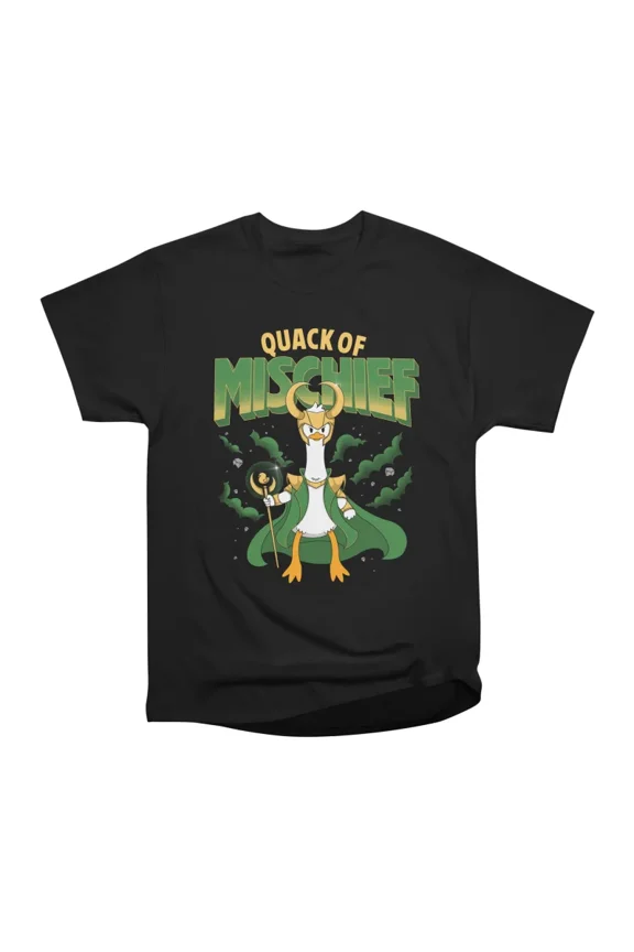 Quack Of Mischief T-Shirt Tee Gift For Him Merch For Her Apparel For Friend