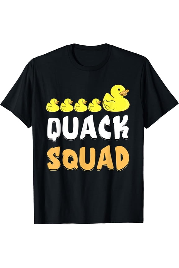 Quack Squad Rubber Duck Family Rubber Duckling Cute Duckie T-Shirt
