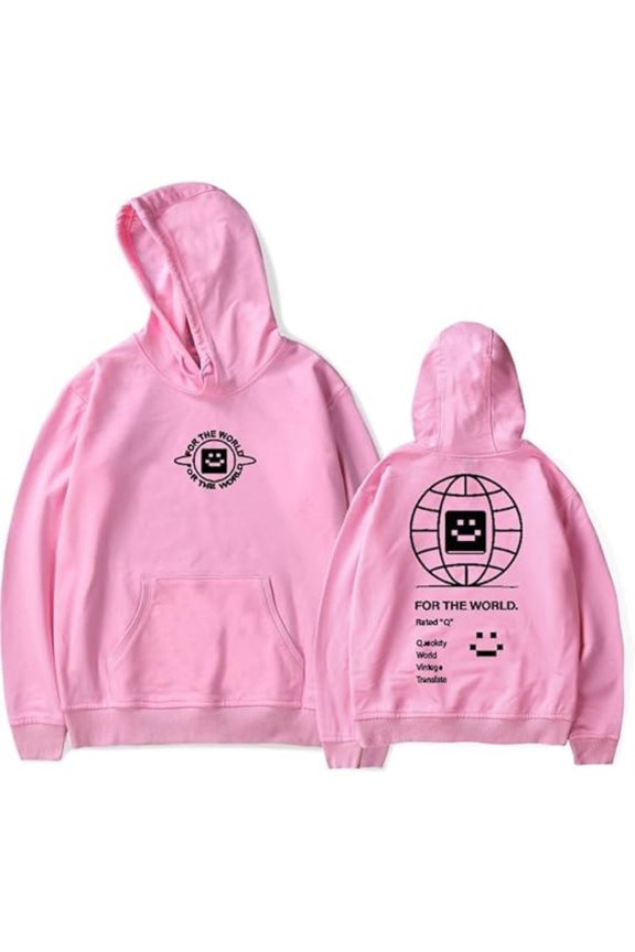 Quackity For The World Hoodies Women Men Long Sleeve Sweatshirt Fashion Clothes