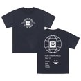 thumbnail image 1 of Quackity For The World T-shirt Crewneck Short Sleeve Cotton Tee Women Men Streetwear Tops, 1 of 3