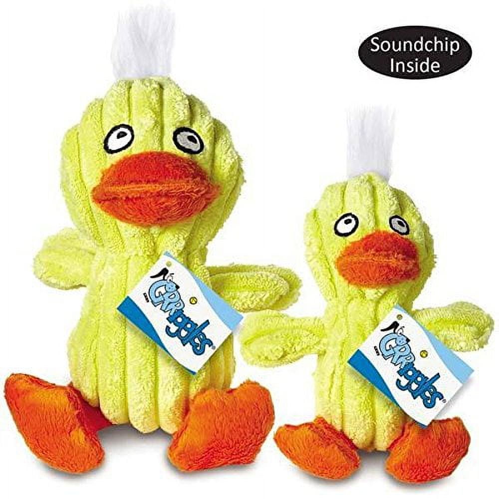 Quacklings Plush Duck Character Dog Toys Quacking Ducks Soundchip