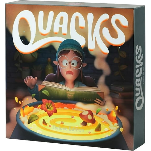Quacks: Deluxe Edition Family Strategy Board Game for Ages 10 and up, from Asmodee