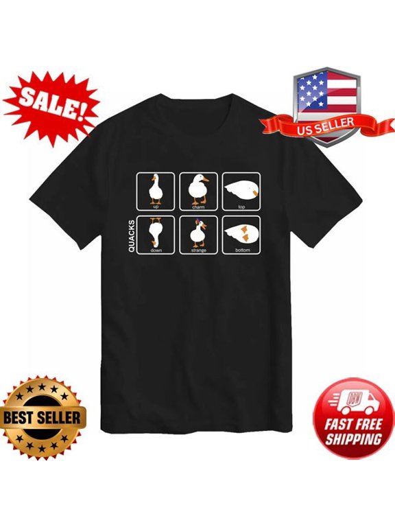 Quacks Physics Pun Unisex T-Shirt