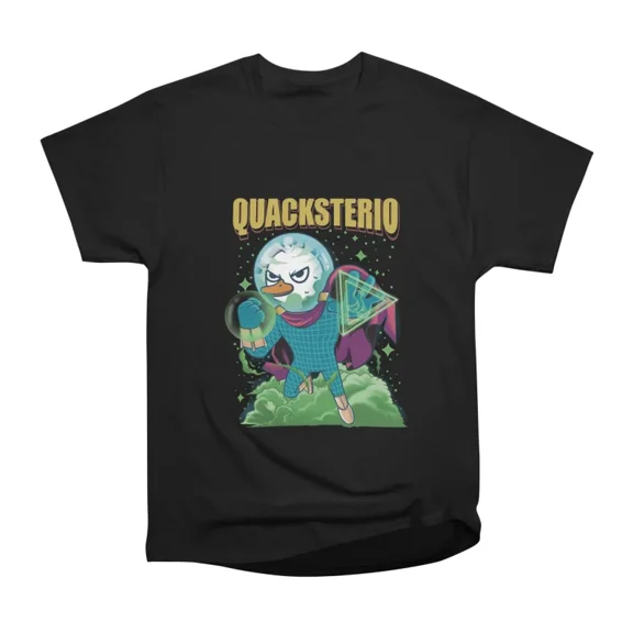 Quacksterio T-Shirt Tee Gift For Him Merch For Her Apparel For Friend