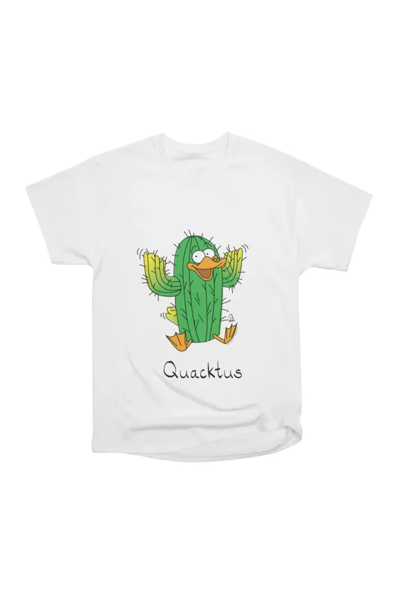 Quacktus Duck Cactus T-Shirt Tee Gift For Him Merch For Her Apparel For Friend