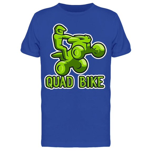 Quad Bike On Green Tee Men's -Image by Shutterstock