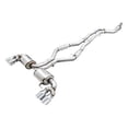 thumbnail image 1 of Quad Chrome Silver Tips Resonated Touring Edition Exhaust for 2019-2021 BMW M340i G20, 1 of 1