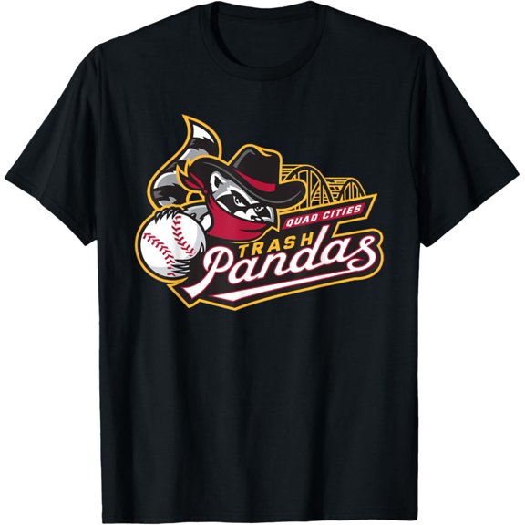Quad Cities Baseball Fan Inspired Animal Graphic Team T-Shirt