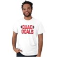 thumbnail image 1 of Quad Goals Weightlifting Barbell Men's Graphic T Shirt Tees Brisco Brands M, 1 of 4