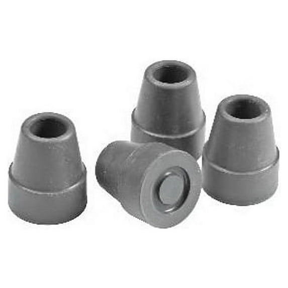 Quad Gray Cane Tips 5/8 Inches, A705Co - 4 Ea, 2 Pack