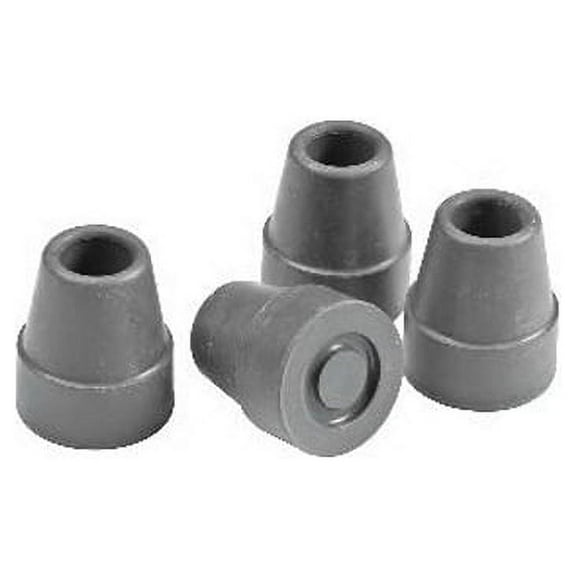 Quad Gray Cane Tips 5/8 Inches, A705Co - 4 Ea, 6 Pack