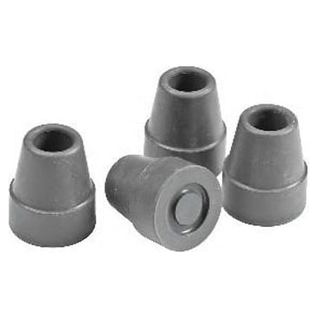 Quad Gray Cane Tips 5/8 Inches, A705Co - 4 Ea