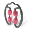 thumbnail image 1 of Quad Handheld Massager 360° Deep Tissue Muscle Roller Massage Ball for Muscle Pain Relief & Recovery, Cellulite and Fascia Release - Portable U Shaped Roller Trigger Point Therapy - Pink, 1 of 1