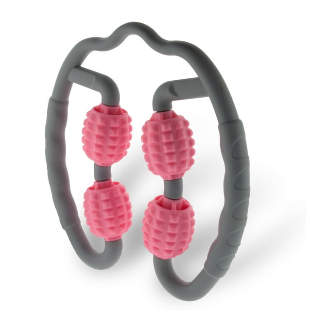 Quad Handheld Massager 360° Deep Tissue Muscle Roller Massage Ball for