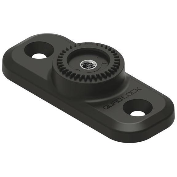Quad Lock QLP-360-F2H 360 Flat Rectangle Base - 2 Holes