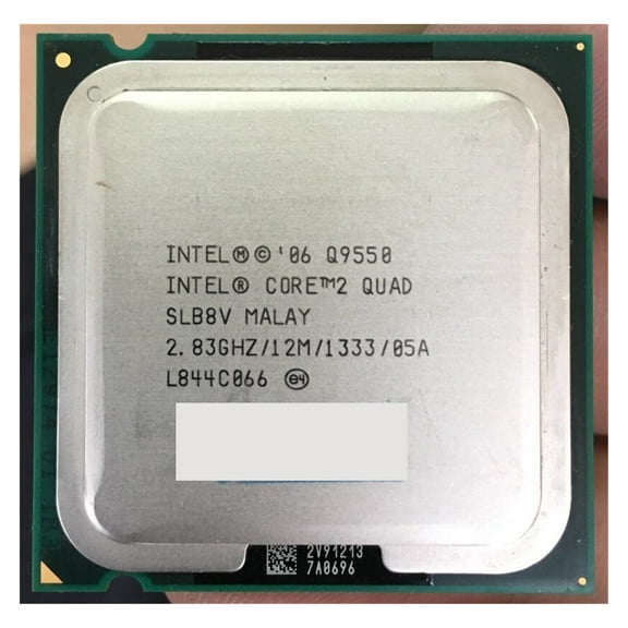 Quad Processor Jry Q9550 CPU 12M Cache, 2.83 GHz LGA775 Desktop CPU