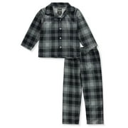 Quad Seven Boys 2-Piece Suit Pajamas Set - black, 7 (Little Boys)