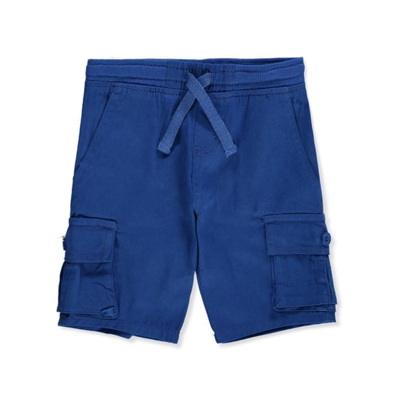 Quad Seven Boys' Cargo Shorts - Blue, 7 (Little Boys)