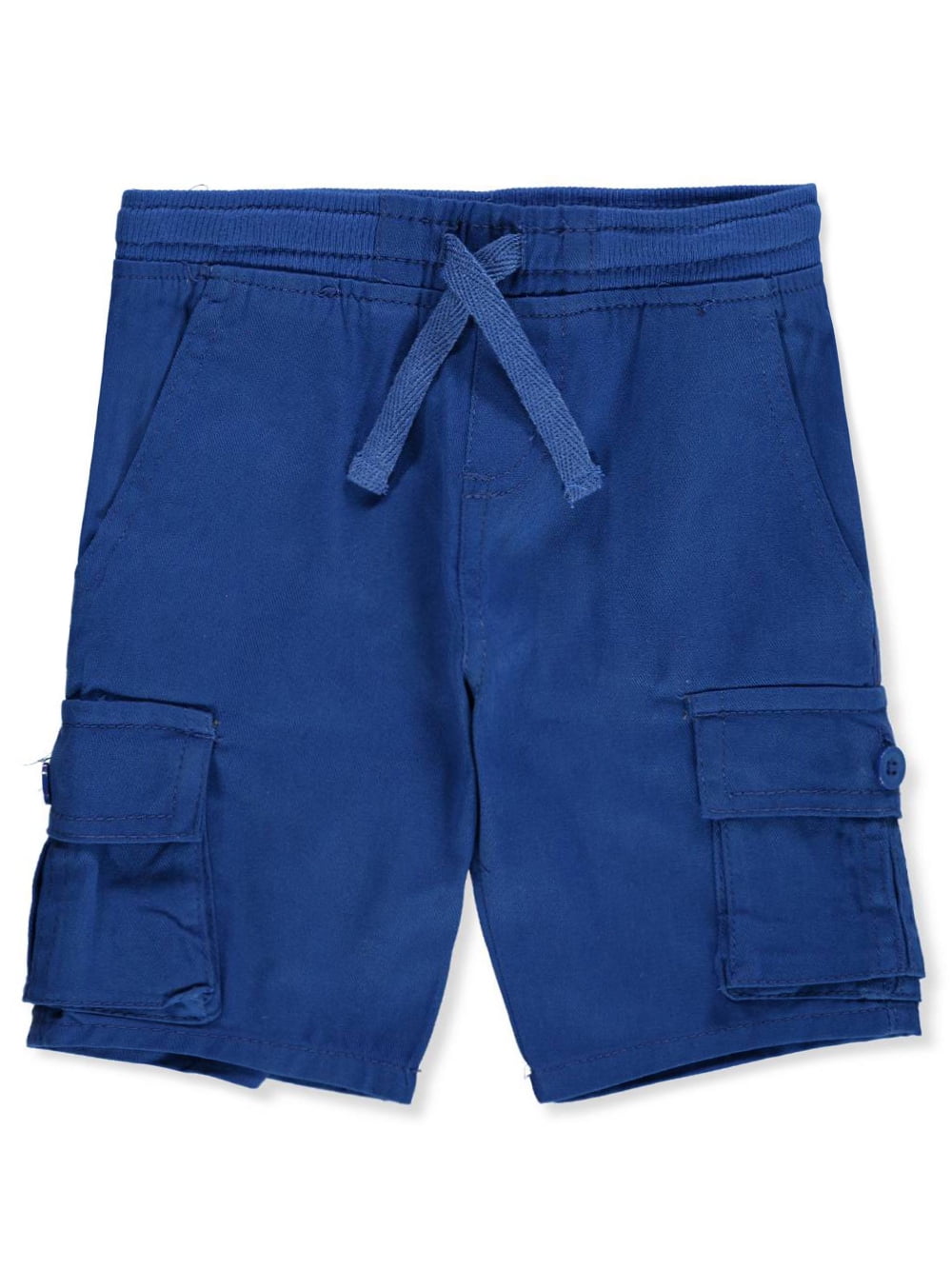 Quad Seven Boys' Cargo Shorts blue, 4 (Little Boys)