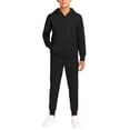 thumbnail image 1 of Quad Seven Boys Fleece Jogger Set Cozy Basic Solid Full Zip Hoodie and Sweatpants 2 Piece, 1 of 7