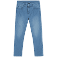 thumbnail image 1 of Quad Seven Boys' Jeans - Relaxed Fit Stretch Basic Denim Jeans (Size: 4-16), 1 of 7