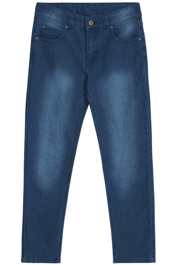 Boys' Jeans - Relaxed Fit Stretch Basic Denim Jeans (Size: 4-16)