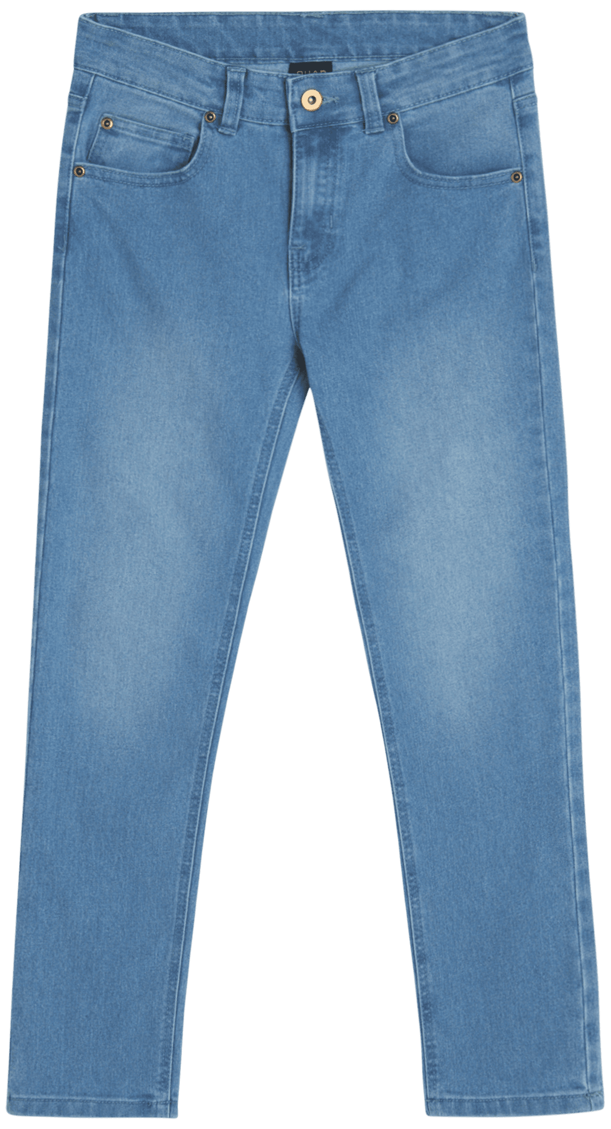 Quad Seven Boys' Jeans Relaxed Fit Stretch Basic Denim Jeans (Size 4