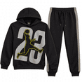 thumbnail image 1 of Quad Seven Boys Jogger Set 2 Piece Pullover Fleece Hoodie and Joggers Sweatpants for Boys, 1 of 7