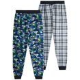 thumbnail image 1 of Quad Seven Boys' Pajama Pants - 2 Pack Fleece Sleep and Lounge Pants (Size: 8-18), 1 of 6