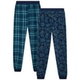 thumbnail image 1 of Quad Seven Boys' Pajama Pants - 2 Pack Fleece Sleep and Lounge Pants (Size: 8-18), 1 of 5