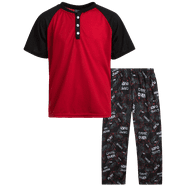 Quad Seven Boys' Pajama Set - 2 or 4 Piece Sleep Shirt and Pajama ...