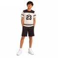 thumbnail image 1 of Quad Seven Boys Activewear Set – 2 Piece Athletic Basketball Shirt and Gym Shorts, Lightweight Breathable Sports Outfit for Boys, 1 of 7